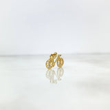 Dije Bicicleta 0.9gr / 1.5cm / Oro Amarillo