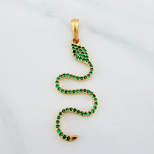 Dije Serpiente 1.85 g / 4 cm Oro Amarillo 18K