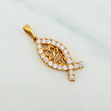 Dije Jesus 1.1 g / 2.5 cm Oro Amarillo 18K