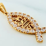 Dije Jesus 1.1 g / 2.5 cm Oro Amarillo 18K