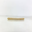 Herraje Tubular 2.9gr / 4cm / 3.5mm Circones Blancos Oro Amarillo