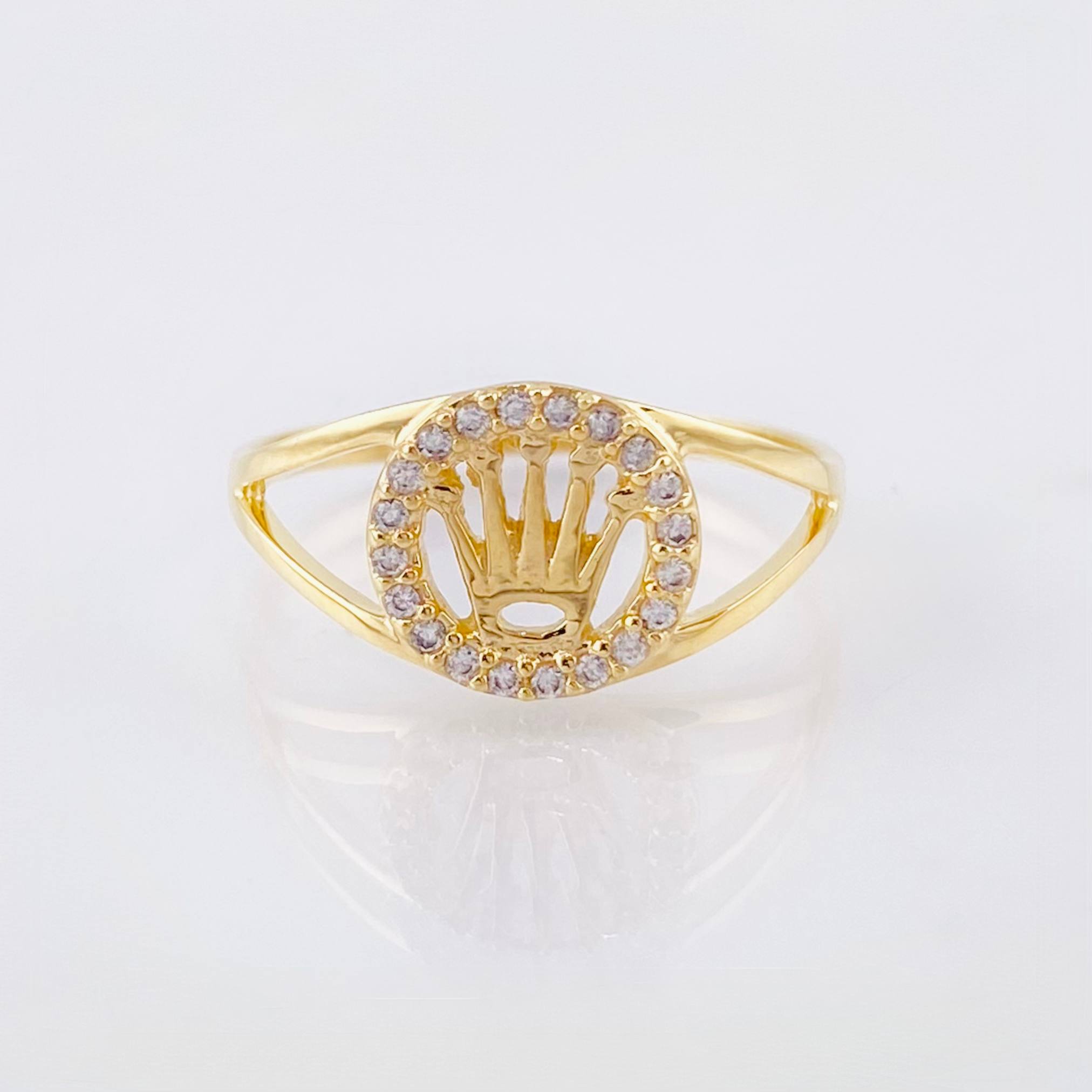 Anillo Rx 2gr / T5 / Oro Amarillo 18K *