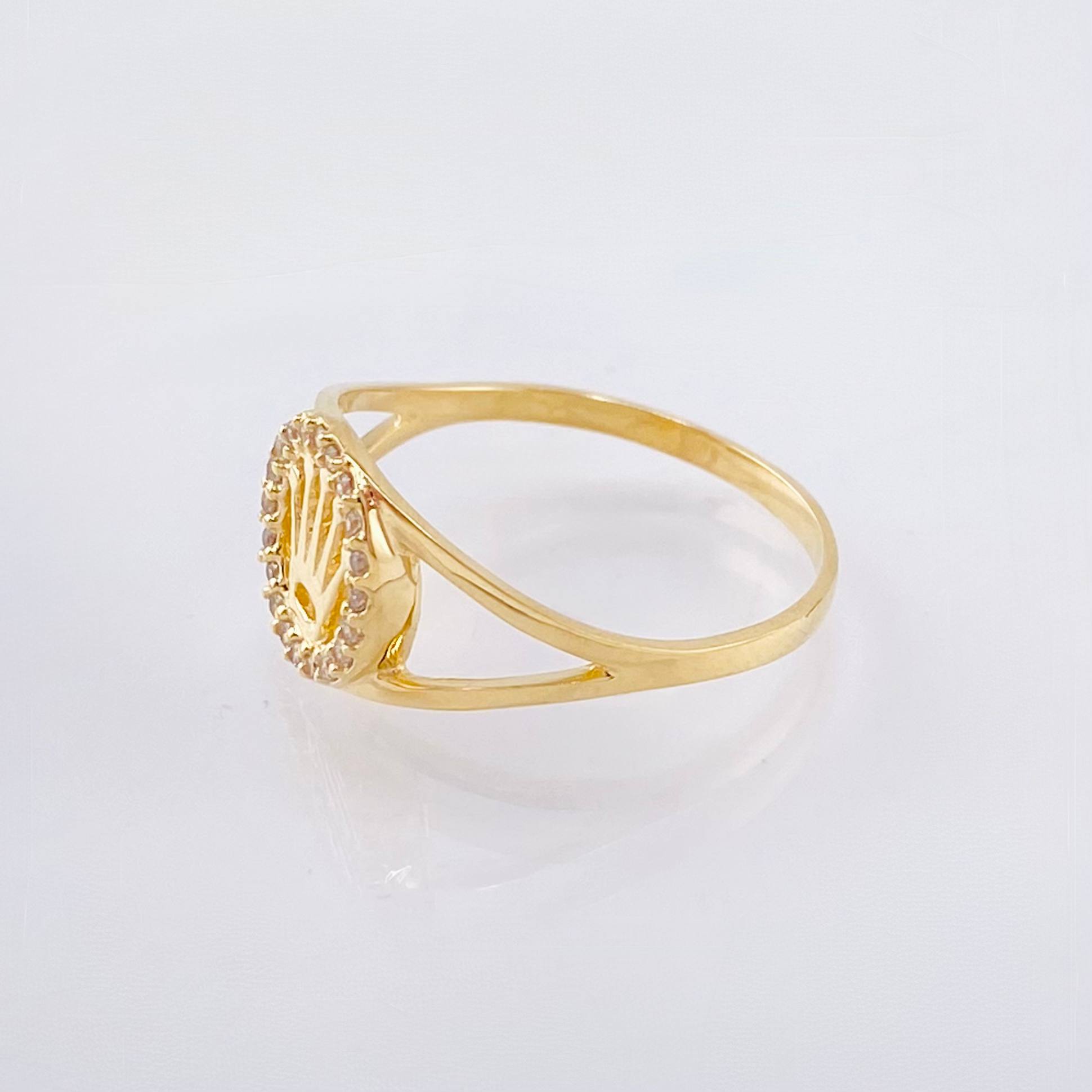 Anillo Rx 2gr / T5 / Oro Amarillo 18K *