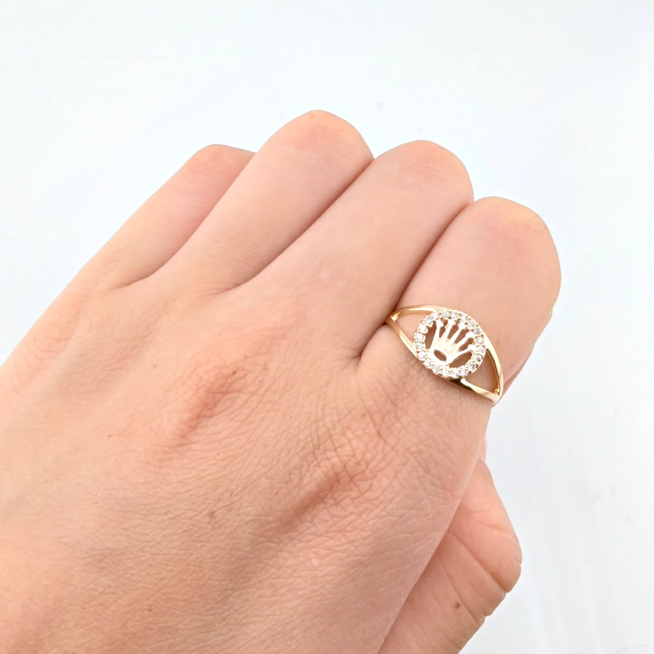 Anillo Rx 2gr / T5 / Oro Amarillo 18K *