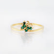 Anillo Mariposa 1.5gr / T7 1/2 / Oro Amarillo 18K