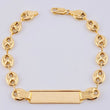 Pulso GC Placa Robusta 6.8gr / 23cm / 8mm Oro Amarillo 18K