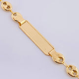 Pulso GC Placa Robusta 6.8gr / 23cm / 8mm Oro Amarillo 18K