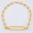 Pulso GC Placa Robusta 5.3gr / 20.5cm / 6.3mm Oro Amarillo 18K