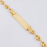Pulso GC Placa Robusta 5.6gr / 23cm / 6.3mm Oro Amarillo 18K