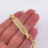 Pulso GC Placa Robusta 5.3gr / 20.5cm / 6.3mm Oro Amarillo 18K