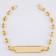 Pulso GC Placa Robusta 3.95gr / 19cm / 5.5mm Oro Amarillo 18K