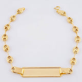 Pulso GC Placa Robusta 3.95gr / 19cm / 5.5mm Oro Amarillo 18K