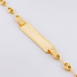 Pulso GC Placa Robusta 3.95gr / 19cm / 5.5mm Oro Amarillo 18K