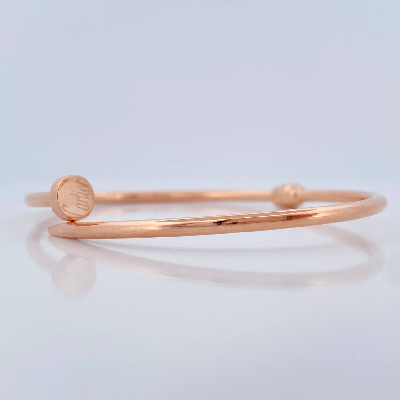 Pulso Aro Clavo 6.4gr / 19cm / 2.6mm Oro Rosa 18K