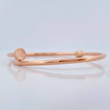 Pulso Aro Clavo 6.4gr / 19cm / 2.6mm Oro Rosa 18K