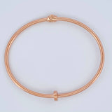 Pulso Aro Clavo 6.4gr / 19cm / 2.6mm Oro Rosa 18K