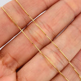 Cadena Veneciana MSK 4.15gr / 45.1cm / 0.61mm Oro Amarillo +4 18K $