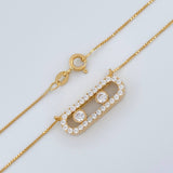 Cadena Veneciana MSK 3.95gr / 45.4cm / 0.64mm Oro Amarillo +4 18K $