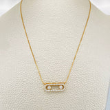 Cadena MSK 4.1gr / 45cm / 0.7mm Oro Amarillo +4 18K &