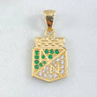 Dije Atlético Nacional 3.7gr / 2.5cm / Oro 18K