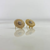 Topos Cupula Real 4.8gr / Circones Blancos Oro Amarillo ©