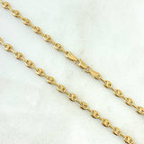 Cadena GC 6.4gr / 45cm / 4mm Lisa Oro Amarillo