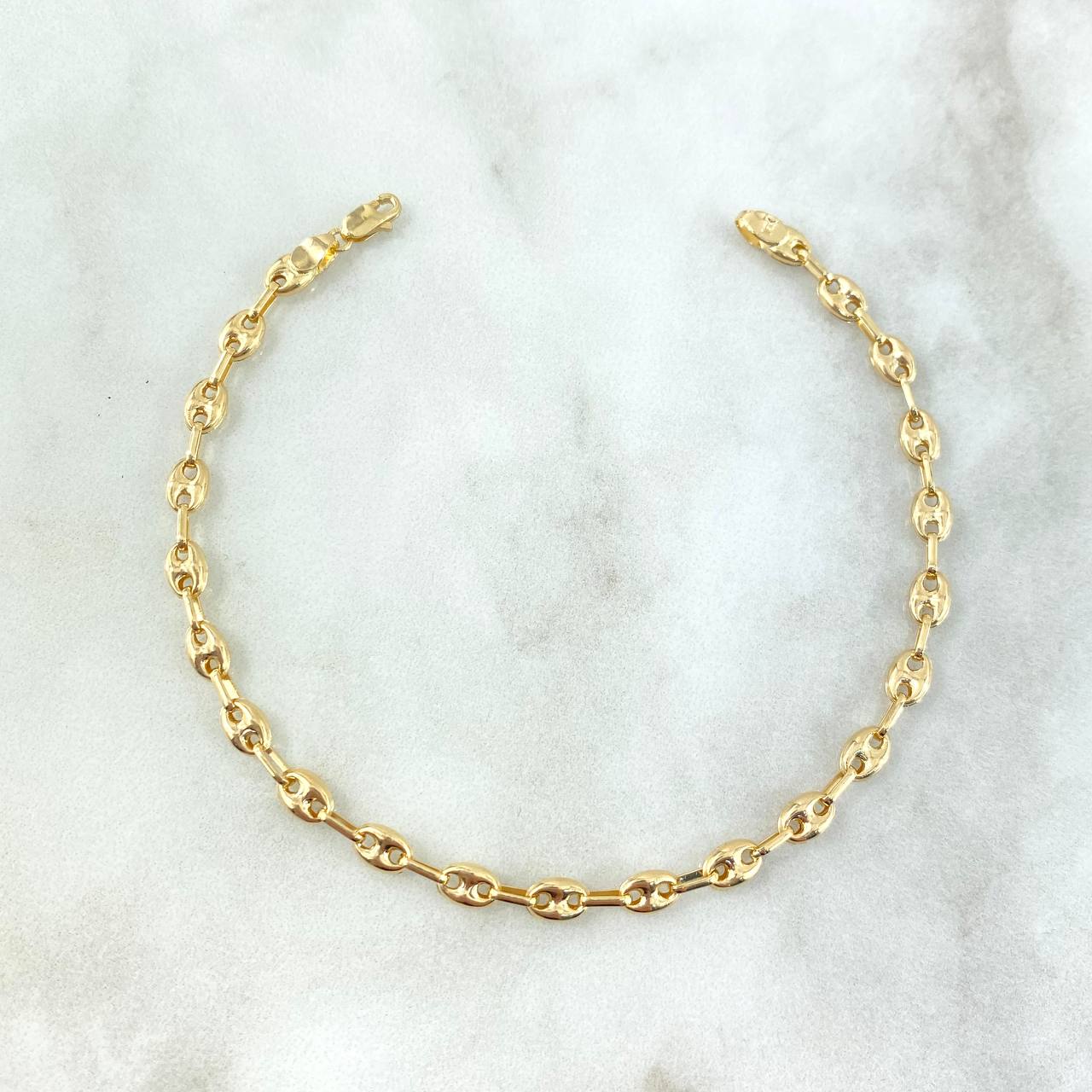 Pulso GC 3.2gr / 19.5cm / 4mm Oro Amarillo *
