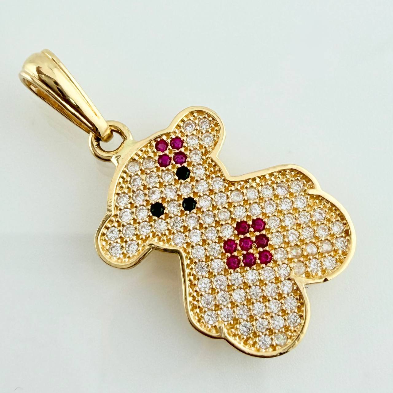 Dije Oso 2.3gr / 3cm / Oro Amarillo 18K %
