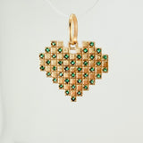Dije Cudricula Corazon 2.05gr / 2.2cm / Oro Amarillo 18K %