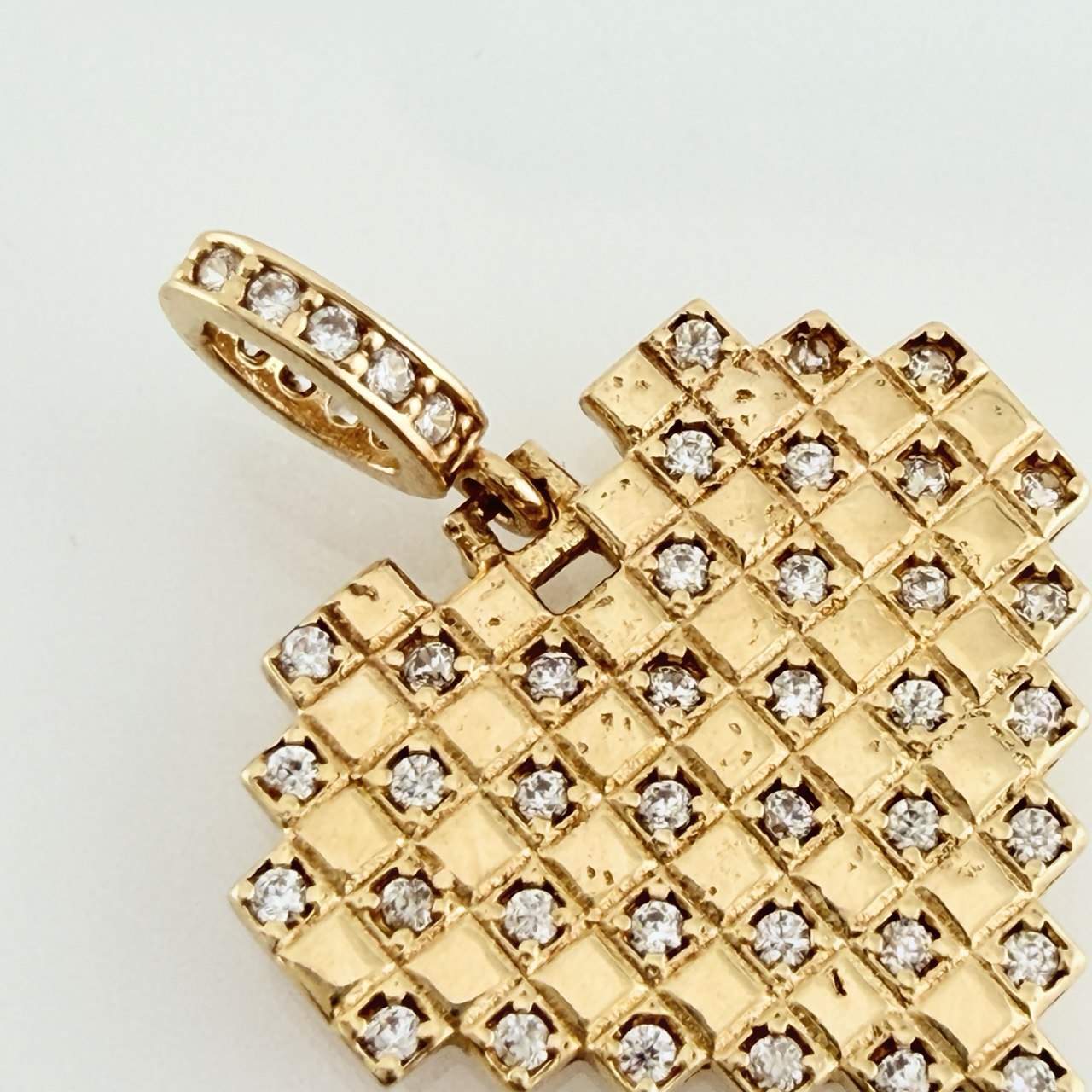 Dije Cudricula Corazon 2.35gr / 2.2cm / Oro Amarillo 18K %