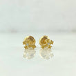 Topos Cruz 0.65gr / Circones Blancos Oro Amarillo