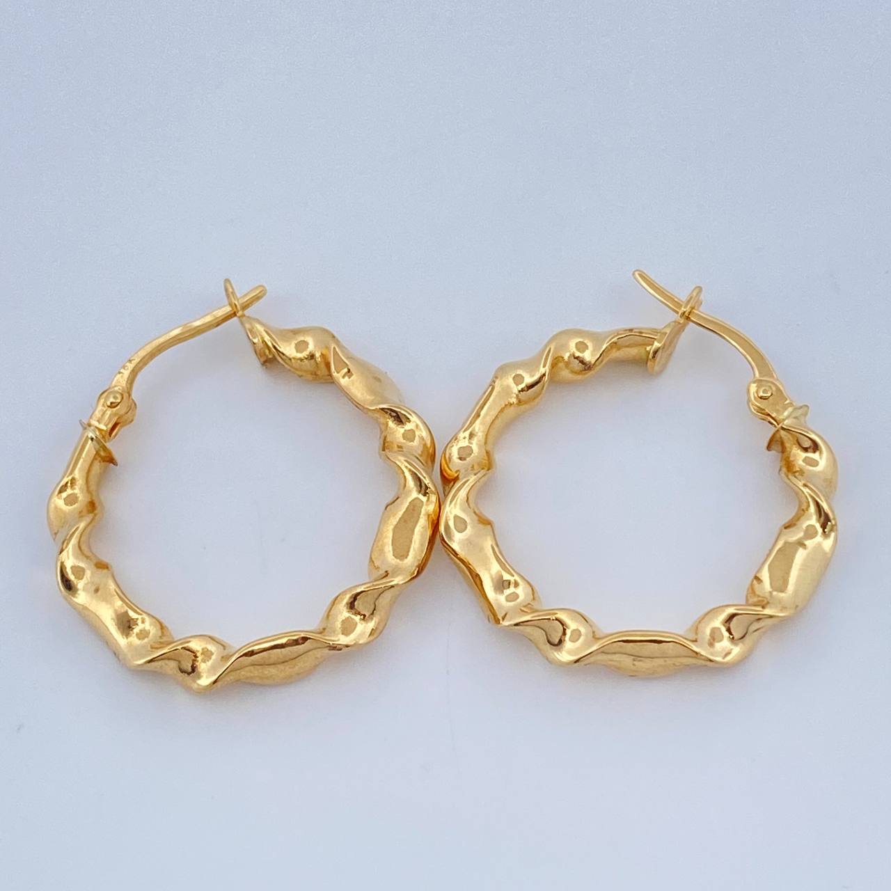 Candongas Kurumi 2.45gr / 2.05cm / Oro Amarillo 18K &