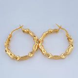 Candongas Kurumi 2.45gr / 2.05cm / Oro Amarillo 18K &