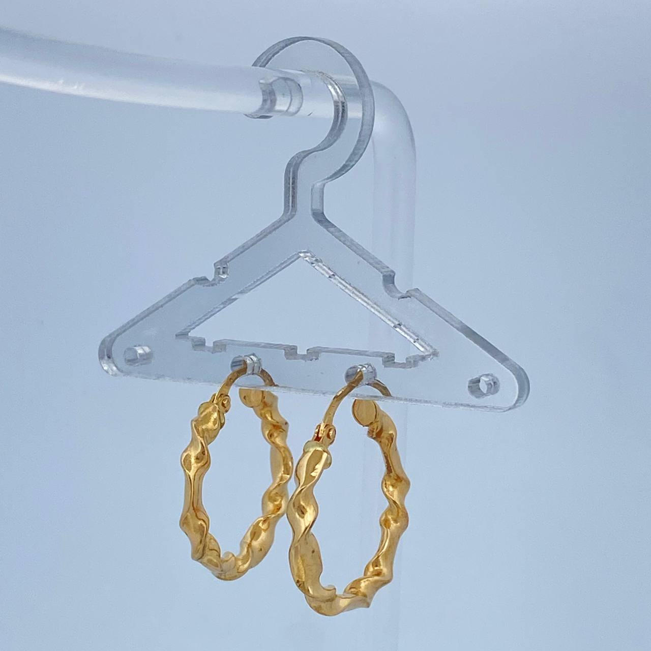 Candongas Kurumi 2.45gr / 2.05cm / Oro Amarillo 18K &