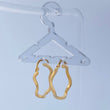 Candongas Tejas 1.65gr / 2.5cm / Oro Amarillo 18K &