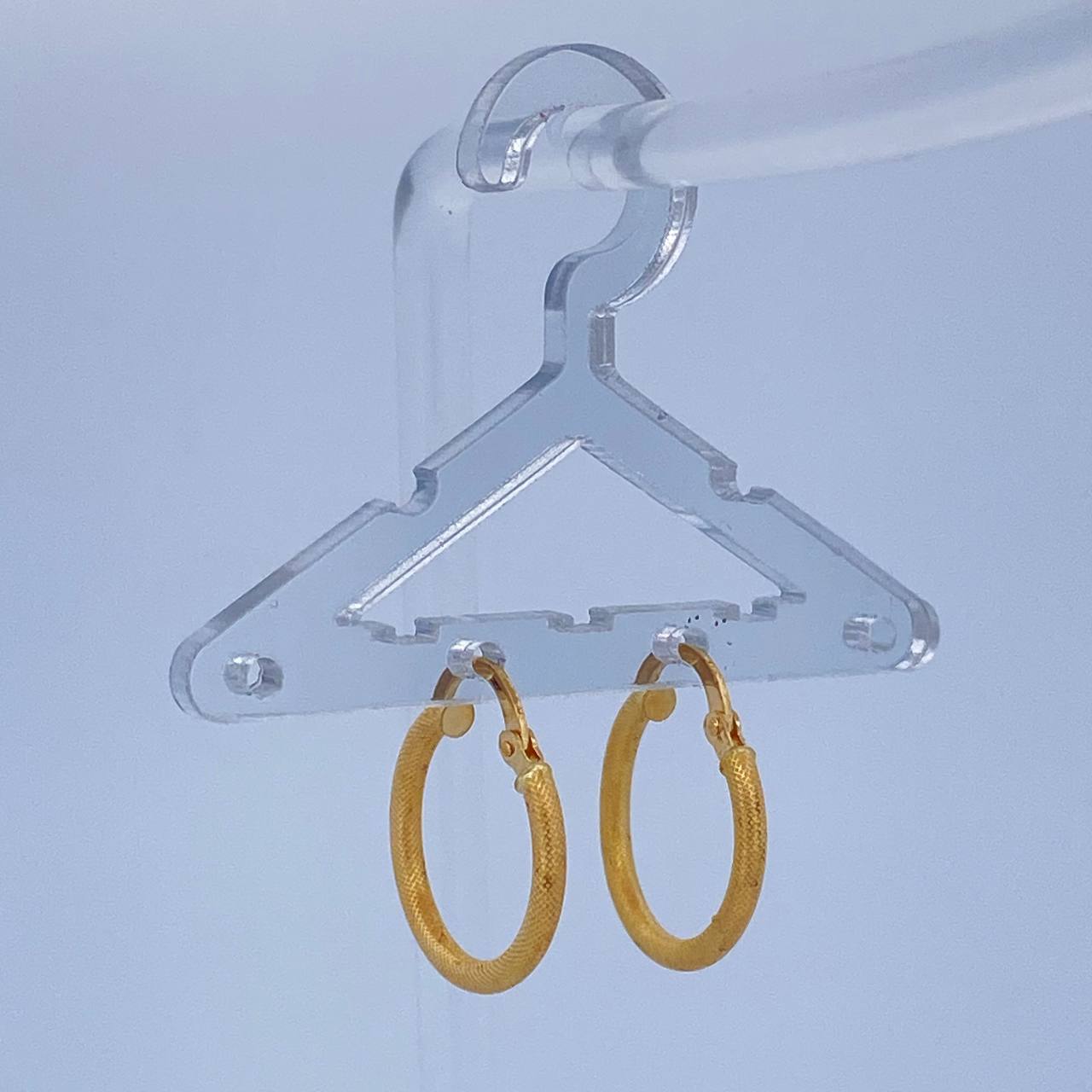 Candongas Tefi 1.4gr / 2cm / Oro Amarillo 18K &
