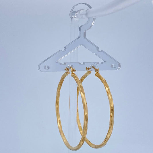 Candongas Kris 3.7gr / 5cm / Oro Amarillo 18K &