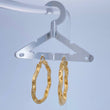 Candongas Kris 2.7gr / 3.2cm / Oro Amarillo 18K &