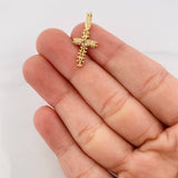 Dije Cruz 1.2g / 2.05cm Oro Amarillo 18K