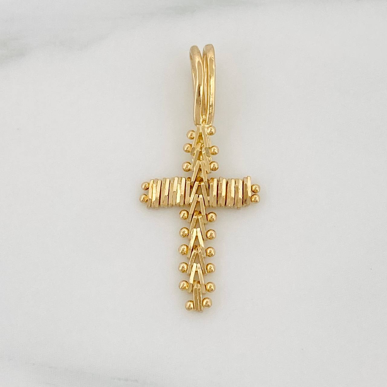 Dije Cruz 1.2g / 2.05cm Oro Amarillo 18K