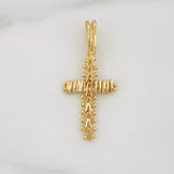 Dije Cruz 1.2g / 2.05cm Oro Amarillo 18K