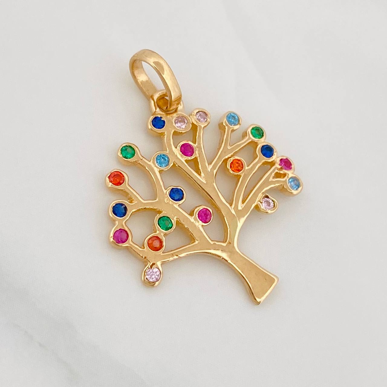 Dije Arbol 1.8g / 2.05cm Oro Amarillo 18K
