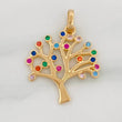 Dije Arbol 1.8g / 2.05cm Oro Amarillo 18K