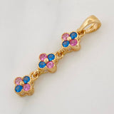 Dije Flores 1.6g / 3cm Oro Amarillo 18K