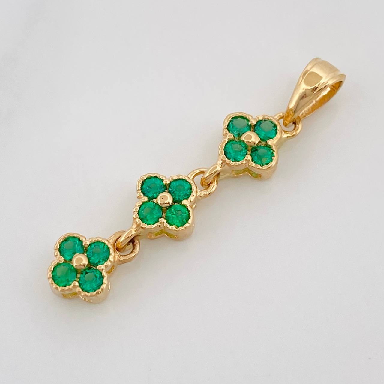 Dije Flores 1.6g / 3cm Oro Amarillo 18K