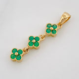 Dije Flores 1.6g / 3cm Oro Amarillo 18K