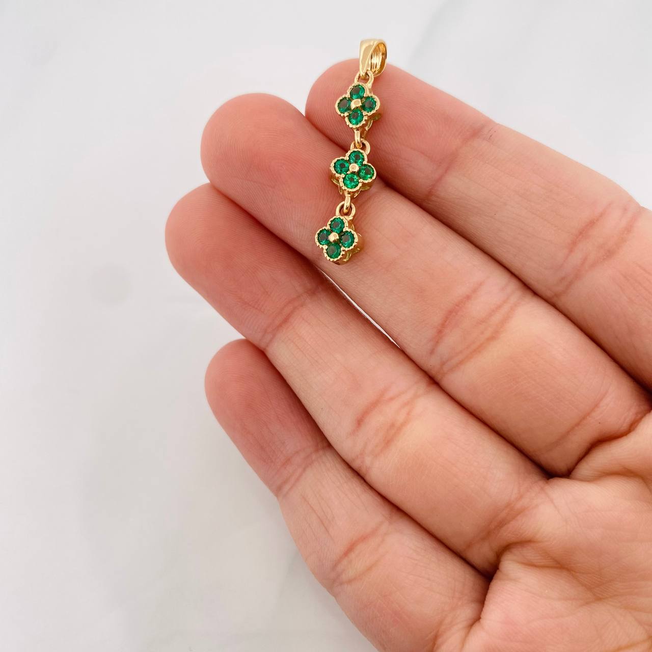 Dije Flores 1.6g / 3cm Oro Amarillo 18K