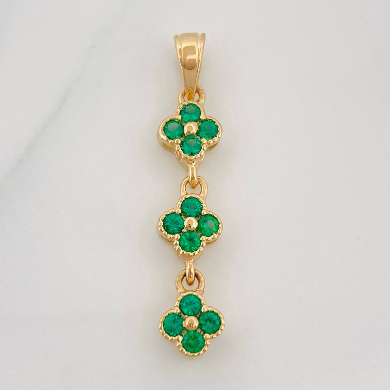 Dije Flores 1.6g / 3cm Oro Amarillo 18K