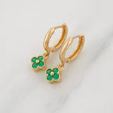 Candongas Flores 2.1g / 2cm Oro Amarillo 18K