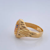 Anillo Virgen De Guadalupe 5gr / T7 1/2 / Oro Amarillo 18K $